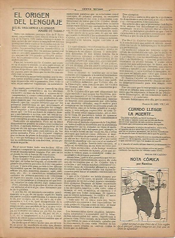 LAMINA 11750: El origen del lenguaje