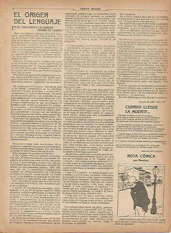 LAMINA 11750: El origen del lenguaje