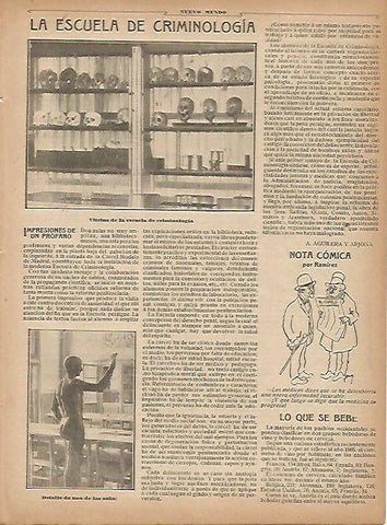 LAMINA 11751: La Escuela de Criminologia