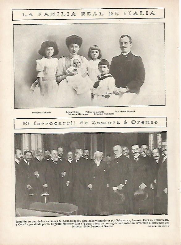LAMINA 11756: La familia real de Italia