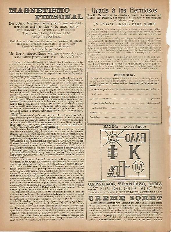 LAMINA 11763: Publicidad del libro La filosofia de la Influencia Personal