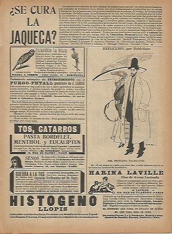 LAMINA 11765: Publicidad de Harina Laville