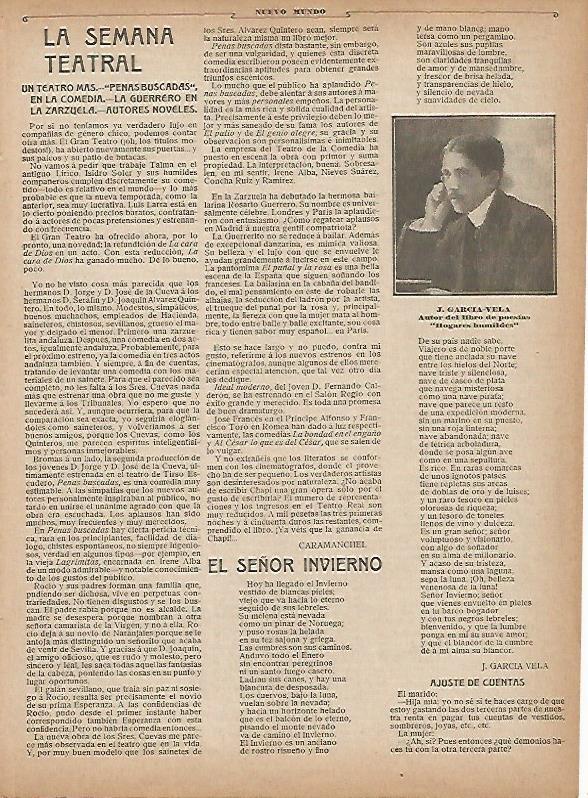 LAMINA 11770: La semana teatral