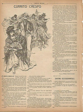 LAMINA 11788: Currito Crespo por Pedro Perez