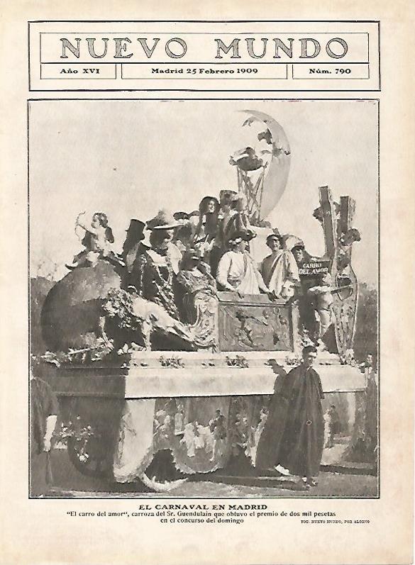 LAMINA 11791: El carnaval en Madrid