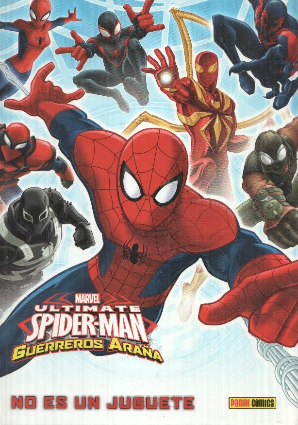 comic, panini: Ultimate Spider-Man (num 1-3): Web Warriors - No es un juguete, Ojo de Halcon, Enjambre