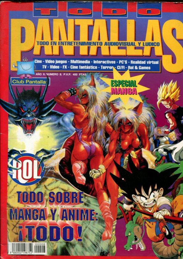 Todo Pantalla numero 8: especial Manga, faltan las paginas 39 a 54