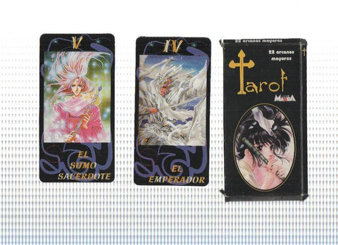 Tarot: estuche con 8 cartas obsequio de la revisa Manga