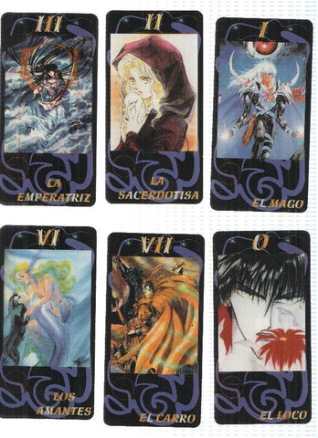 Tarot: estuche con 8 cartas obsequio de la revisa Manga