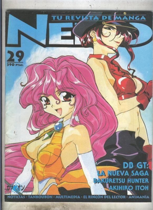 Neko revista sobre manga numero 29: Dakuretsu Hunter