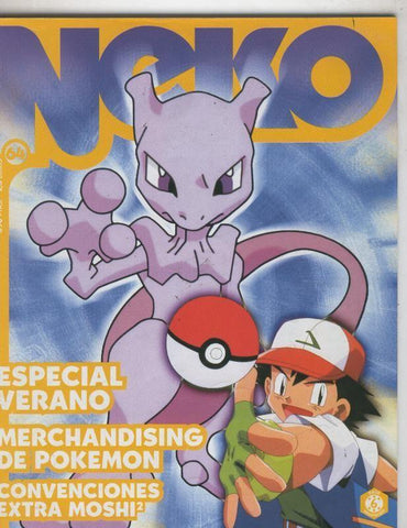 Neko revista sobre manga numero 64: Merchandising de Pokemon