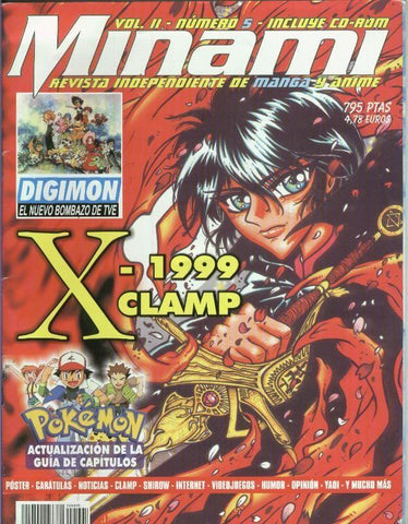 Minami revista de manga volumen II numero 05
