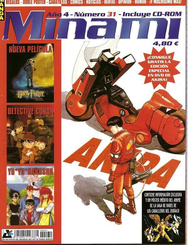 Minami revista de manga volumen II numero 31