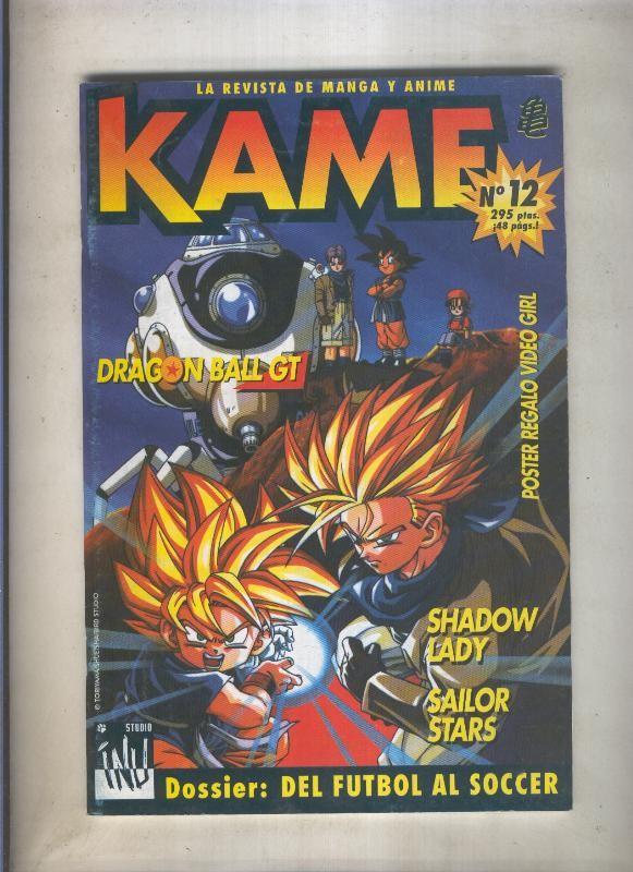 Kame la revista de manga y anime numero 12