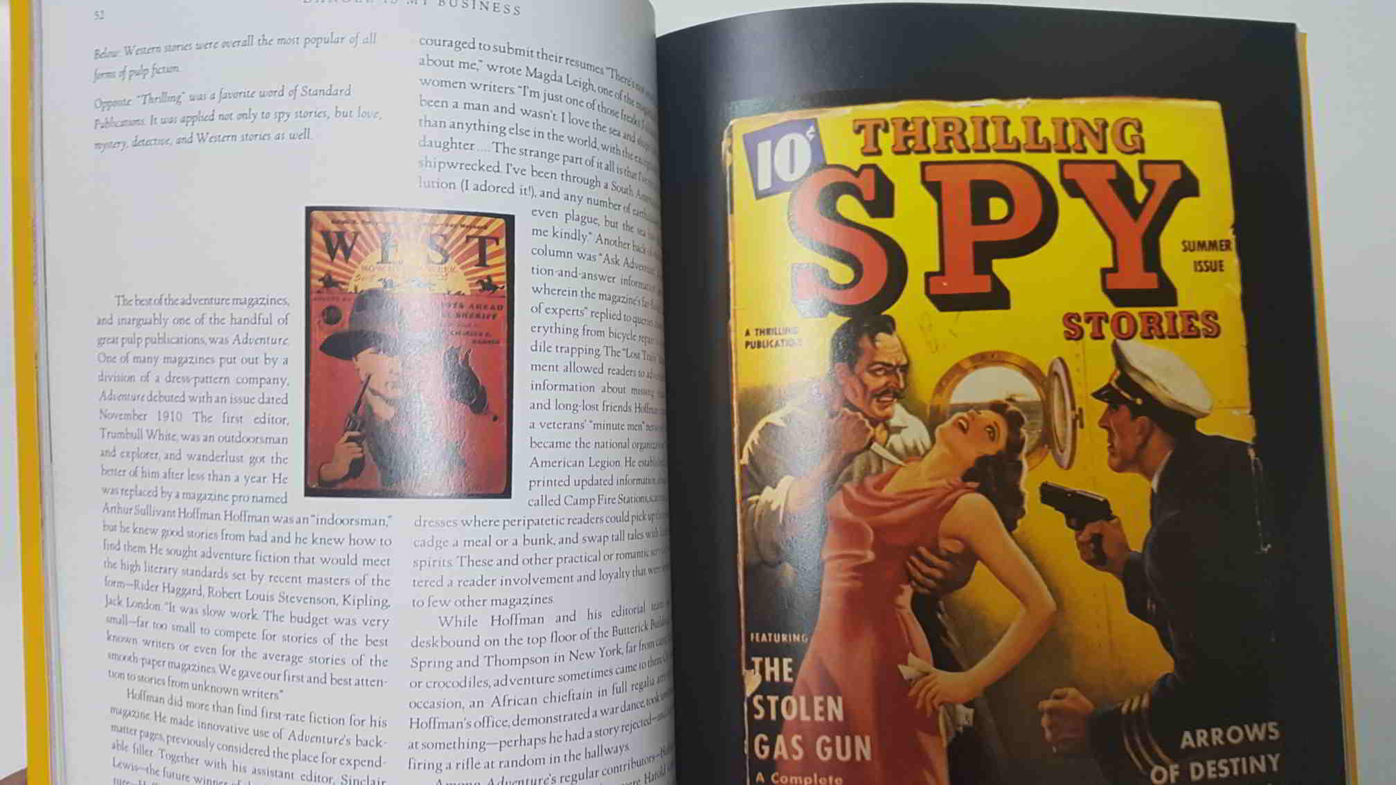 Libro ilustrado: Danger is my business, Lee Server. Ain illustrated history of pulp magazines 1896-1953