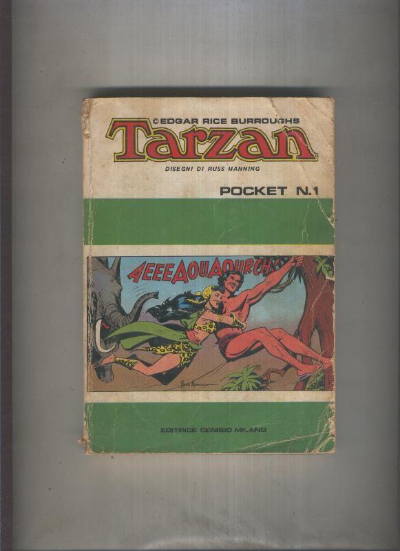 Tarzan pocket numero 01 (numerado 2 en trasera)