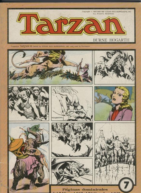 Tarzan volumen 7 (numerado 4 en interior cubierta)