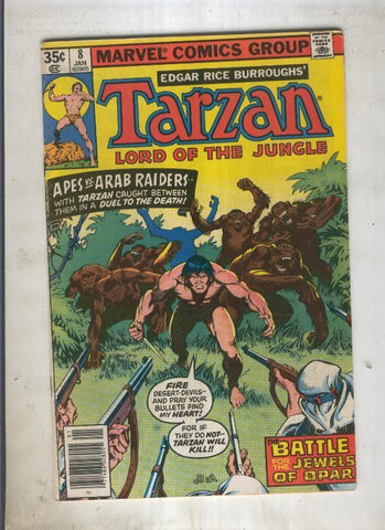 TARZAN LORD OF THE JUNGLE Numero 08: The battle for the jewels of Opar