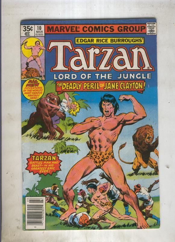 TARZAN LORD OF THE JUNGLE Numero 10: The deadly peril of Jay Clayton