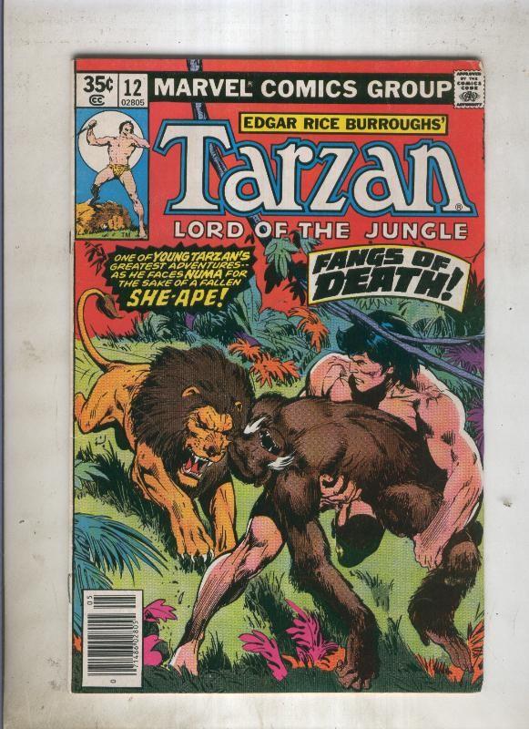 TARZAN LORD OF THE JUNGLE Numero 12: Fangs of death