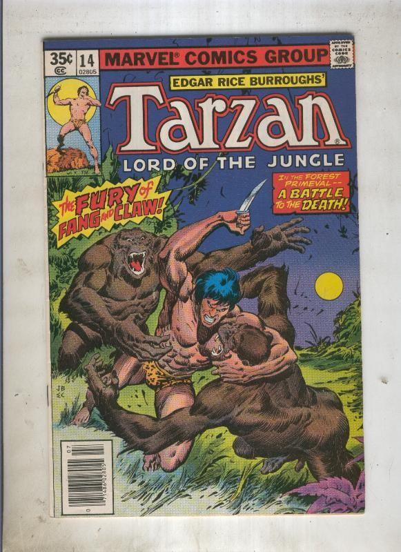 TARZAN LORD OF THE JUNGLE Numero 14: The fury of Fang and clan