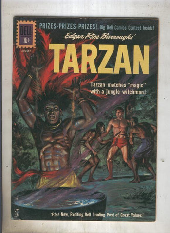 TARZAN de DELL Numero 125: Tarzan and the JUNGLE REVOLT
