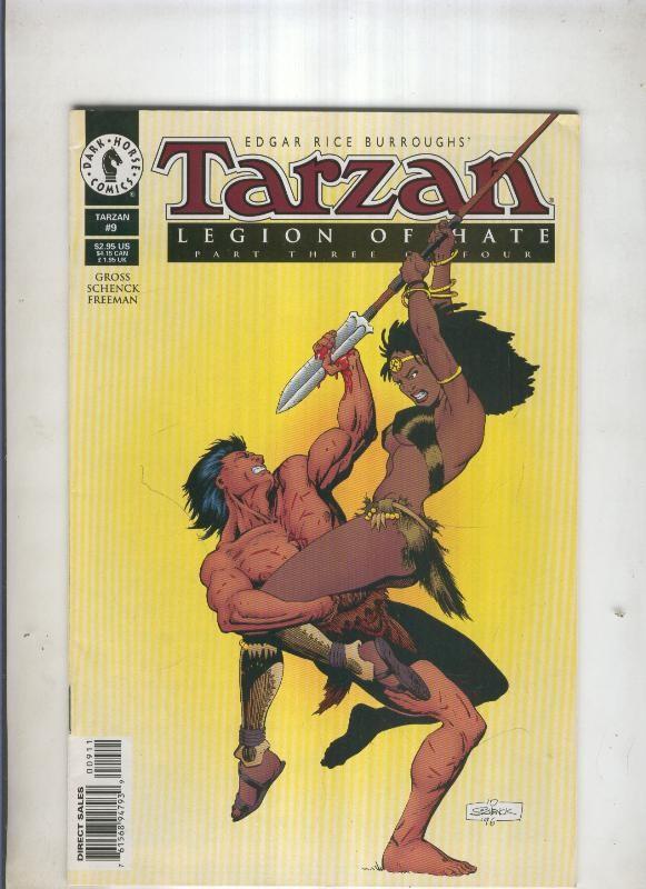 TARZAN Dark Horse 1996 Numero 09: Legion of hate PART3
