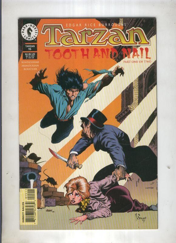 TARZAN Dark Horse 1996 Numero 15: Tooth and nail PART1