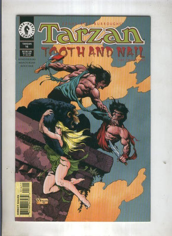 TARZAN Dark Horse 1996 Numero 16: Tooth and nail PART2