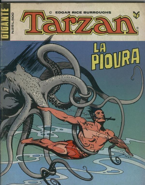 Tarzan gigante numero 25: La piovra