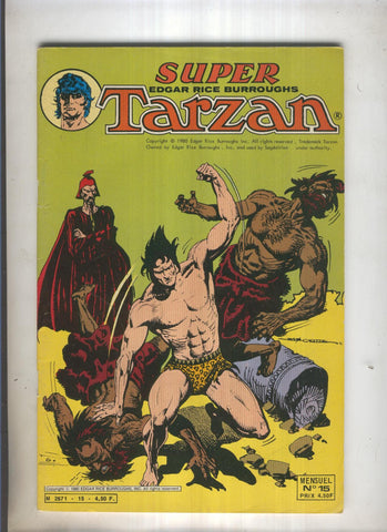 Super Tarzan numero 15: Les hommes araignees