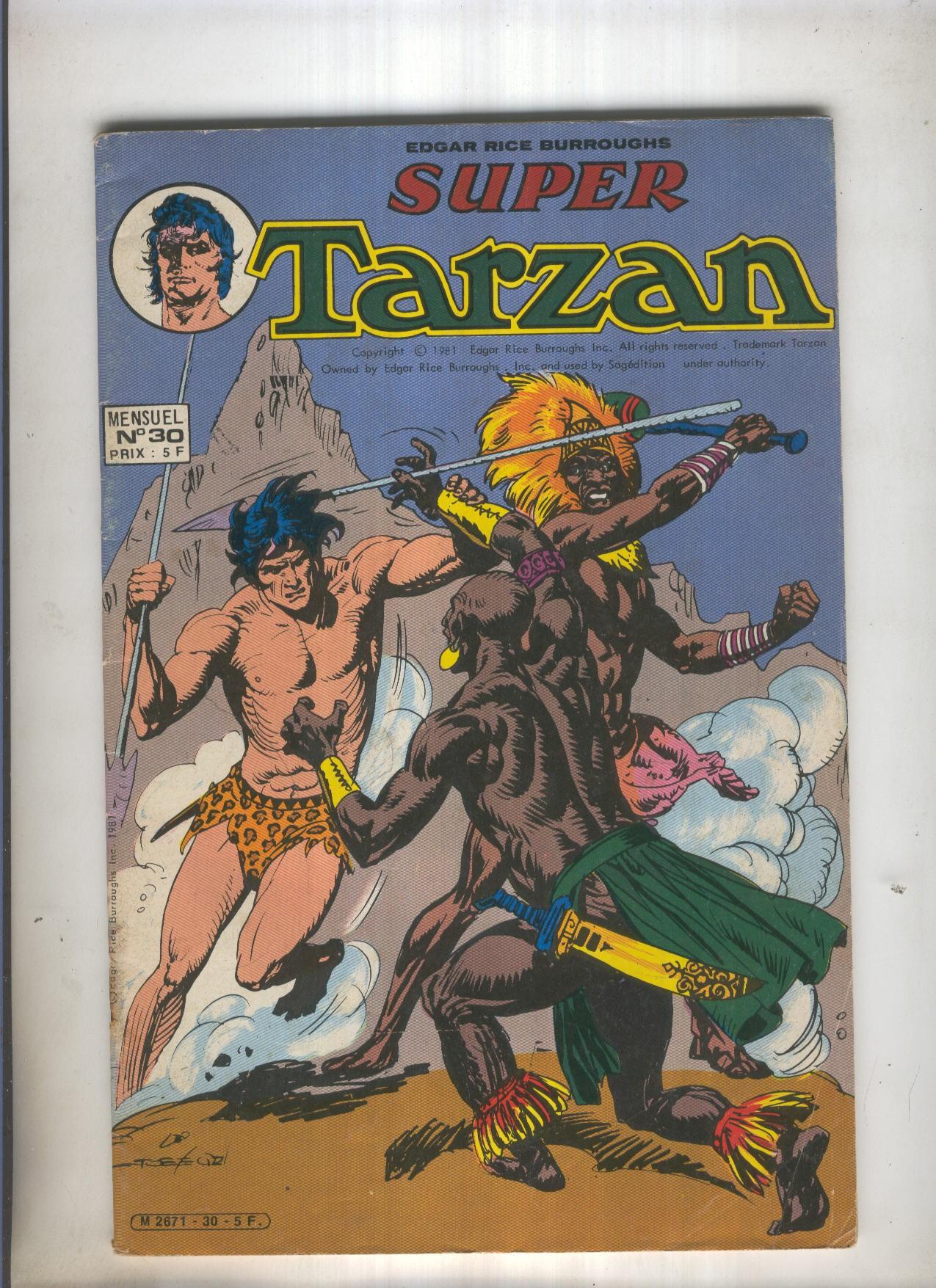 Super Tarzan numero 30: La plume blanche