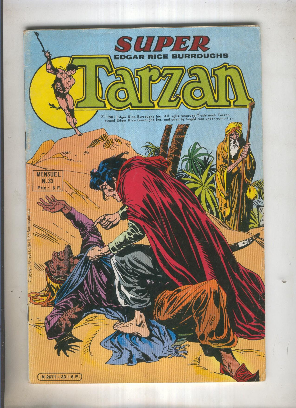 Super Tarzan numero 33: Le grain de Sable
