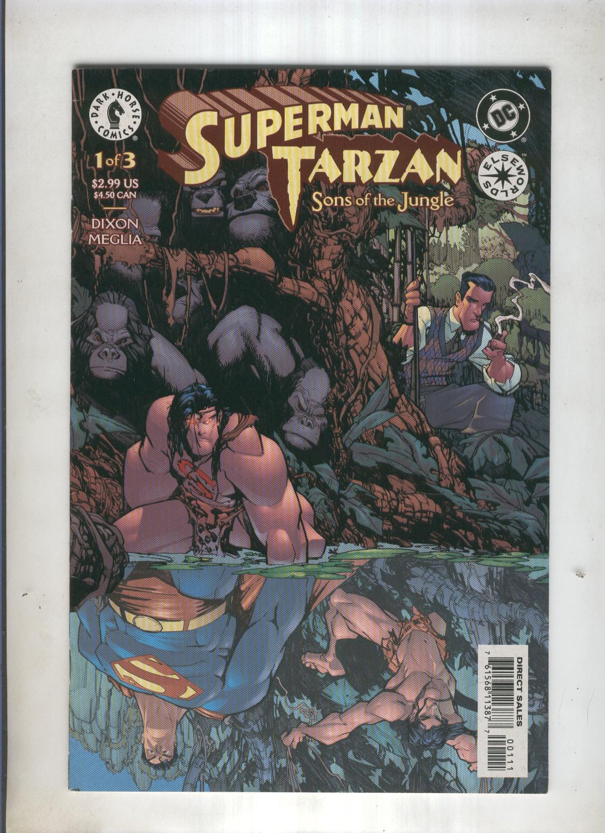 SUPERMAN TARZAN SONS OF THE JUNGLE Numero 01