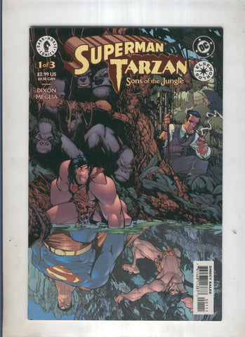 SUPERMAN TARZAN SONS OF THE JUNGLE Numero 01