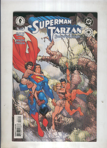 SUPERMAN TARZAN SONS OF THE JUNGLE Numero 03