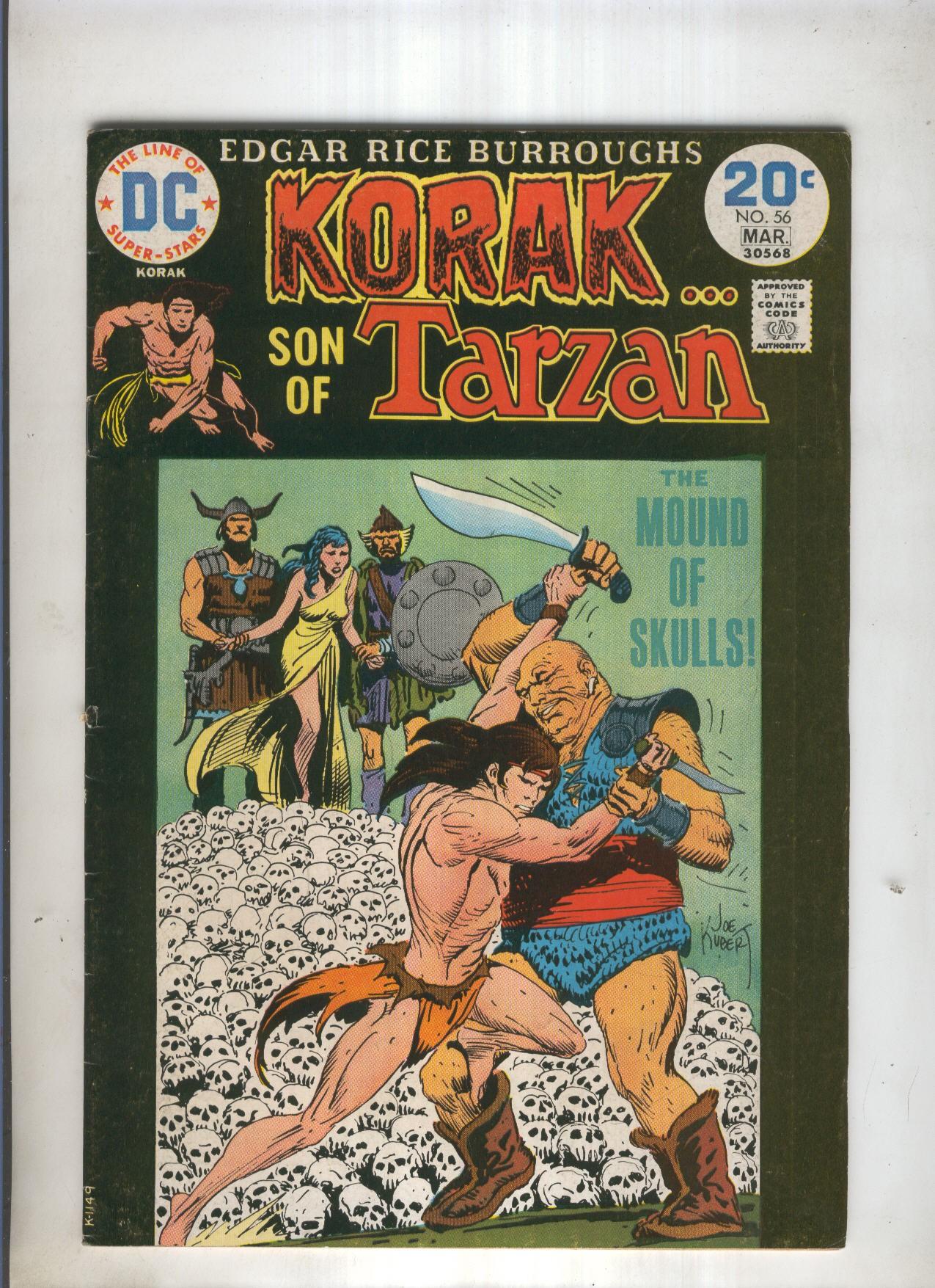KORAK SON OF TARZAN Vol.9 Numero 56: The mound of skulls