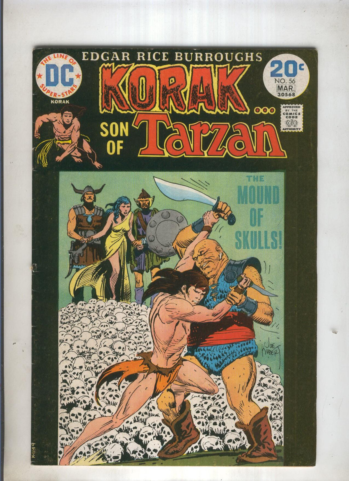 KORAK SON OF TARZAN Vol.9 Numero 56: The mound of skulls