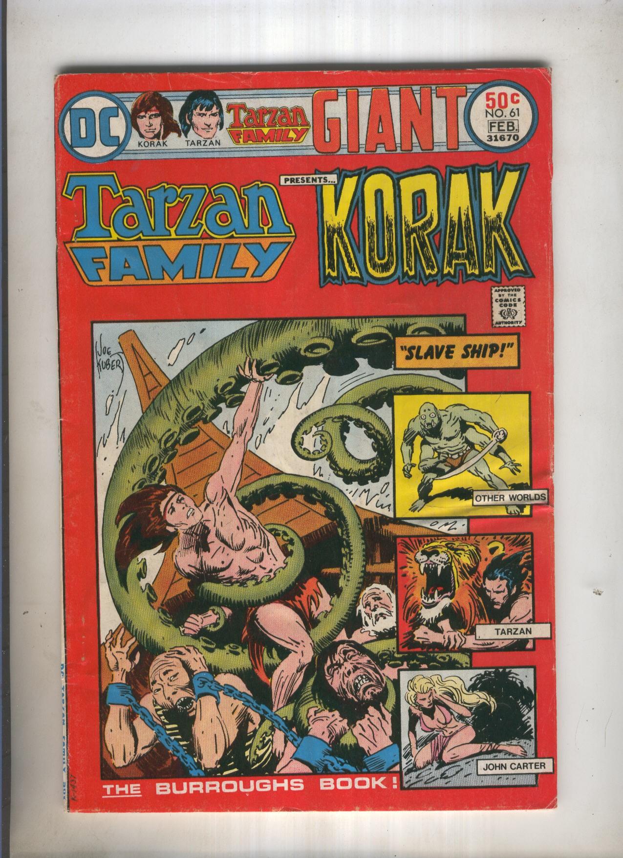 TARZAN FAMILY PRESENTS KORAK Numero 61: Slave Ship