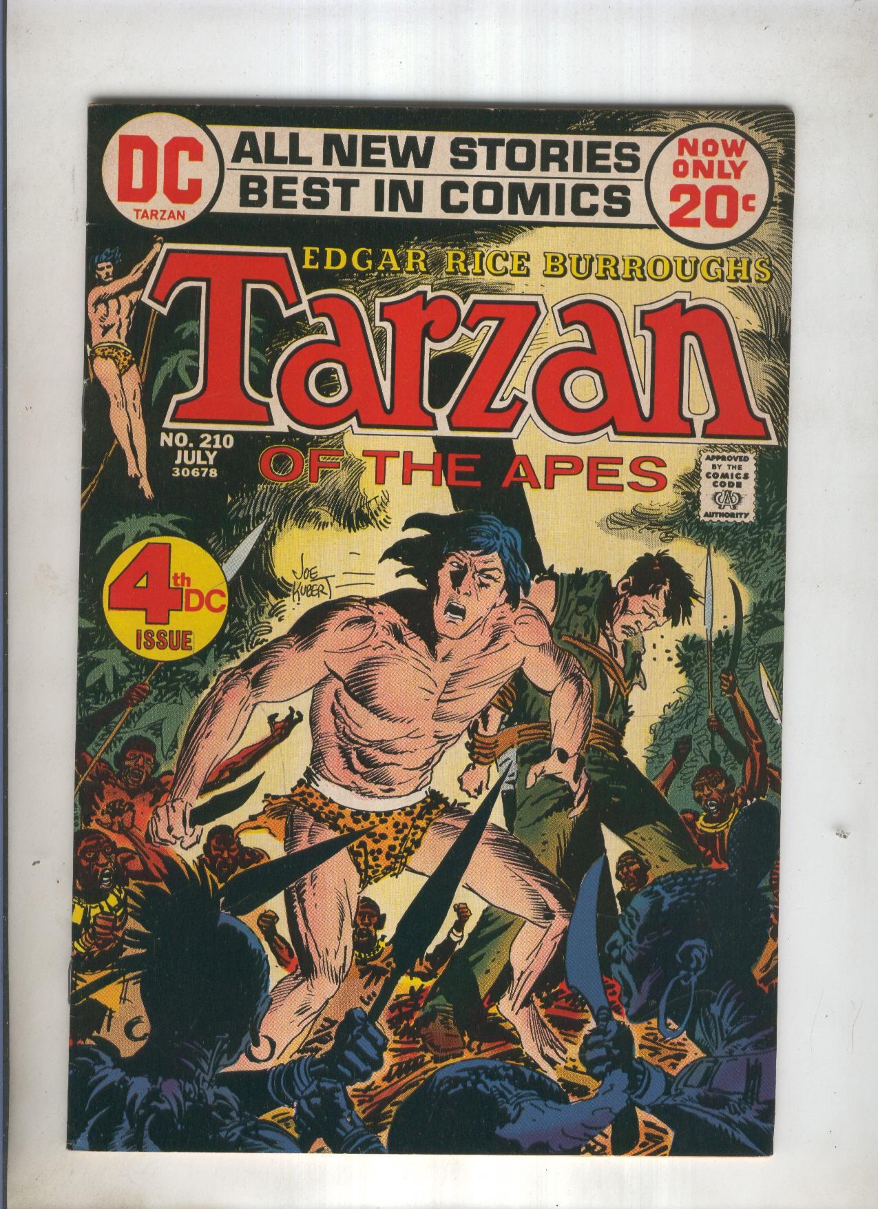 TARZAN OF THE APES DC Numero 210: Civilization