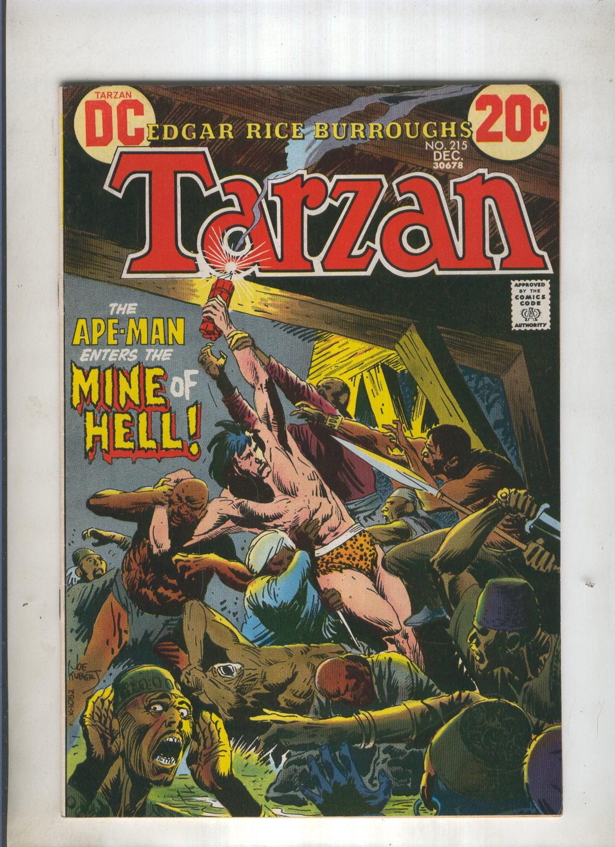 TARZAN DC Numero 215: The ape man enters the mine of hell