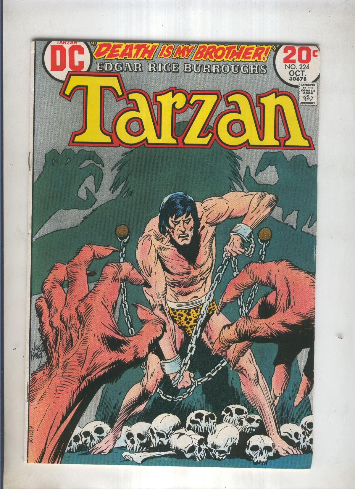 TARZAN DC Numero 224: Death is my brother