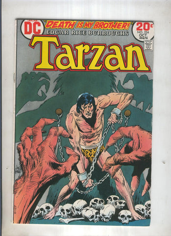 TARZAN DC Numero 224: Death is my brother