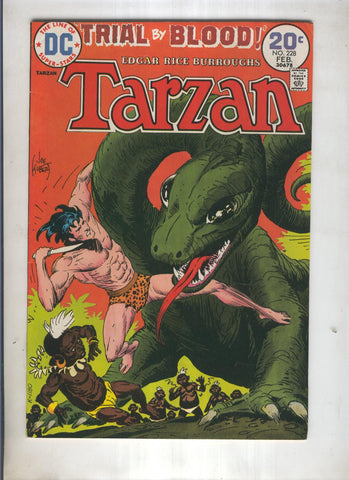 TARZAN LORD OF THE JUNGLE DC Numero 228: Trial by the blood
