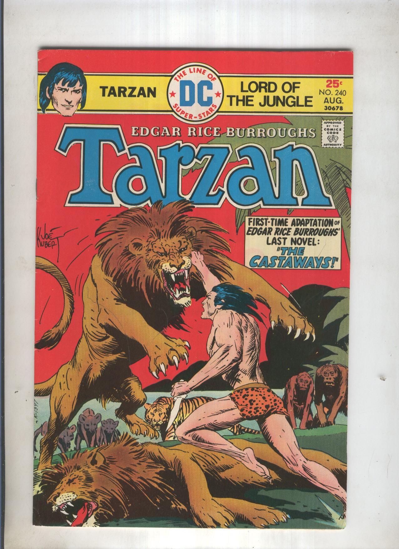 TARZAN LORD OF THE JUNGLE DC Numero 240: The Castaways
