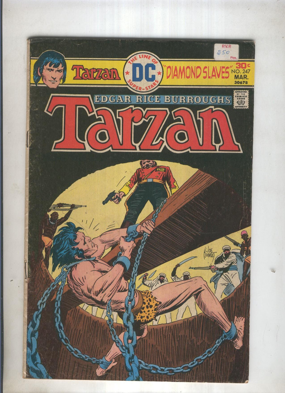 TARZAN LORD OF THE JUNGLE DC Numero 247: Diamond Slaves
