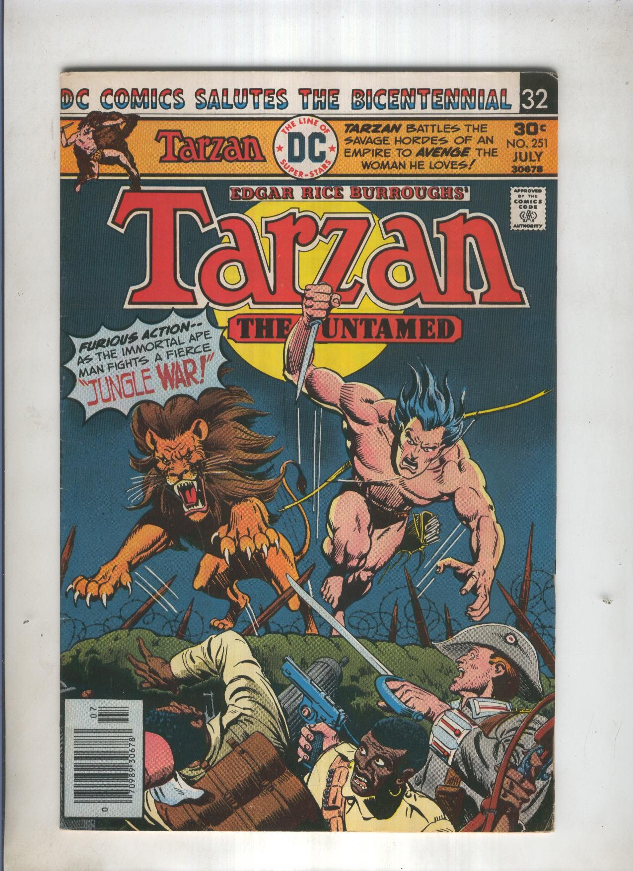 TARZAN THE UNTAMED DC Numero 251: The untamed part 2