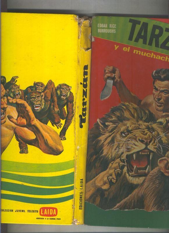 Tarzan y El muchacho nativo (cubierta en regular estado)