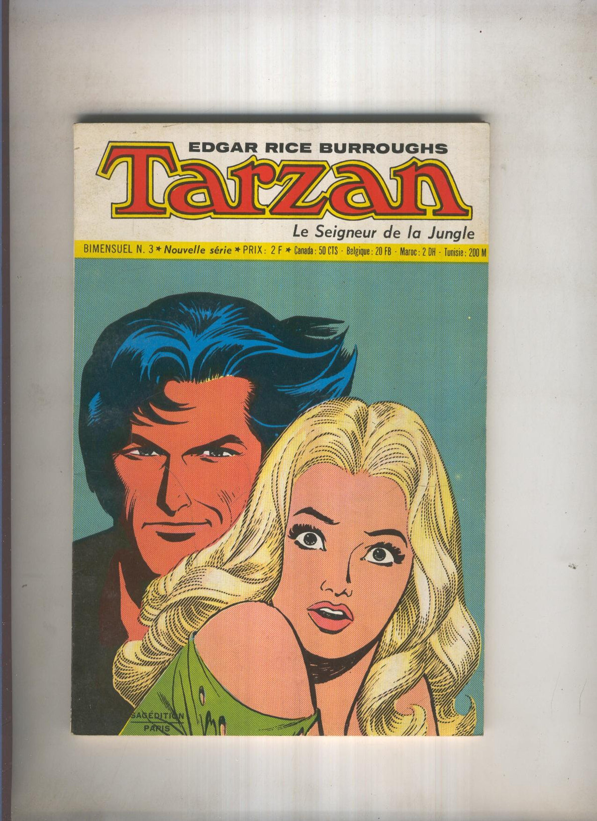 TARZAN Le Seigneur de la Jungle Numero 03: La guerre des deux Atne