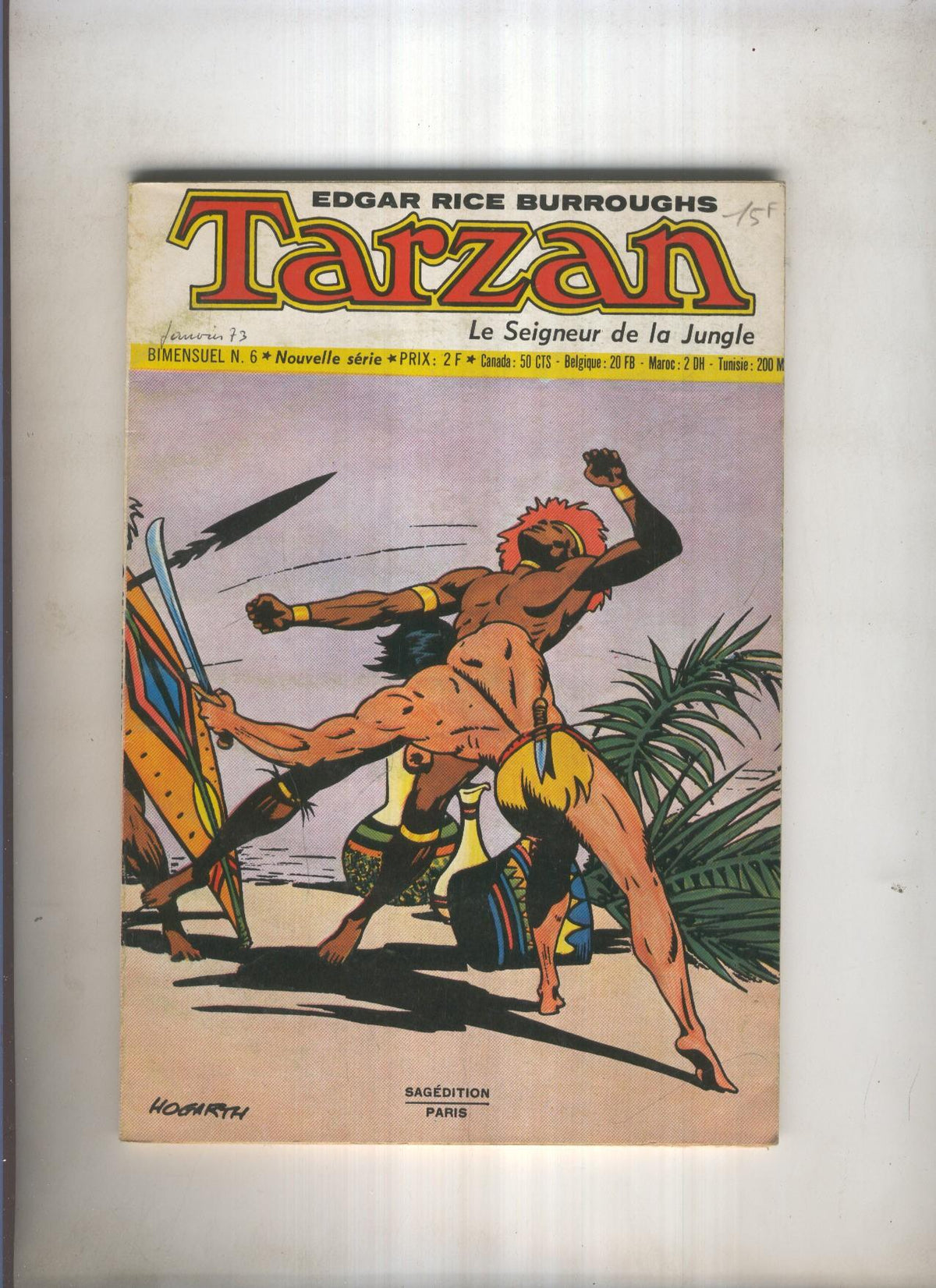 TARZAN Le Seigneur de la Jungle Numero 06: Les Waziris en esclavage